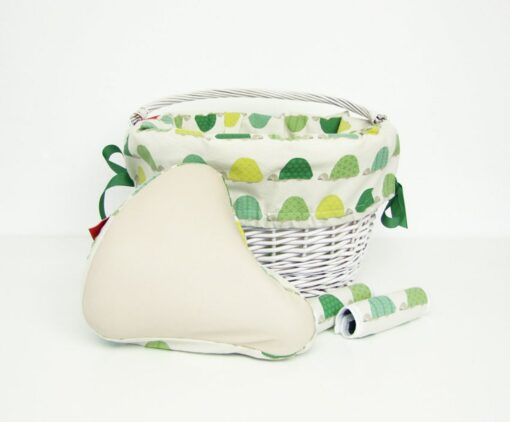 Premium Wicker Basket and Saddle Cover Set Protect Your Bike in Style - Image 3