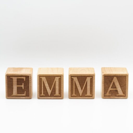 Personalized Wooden Name Blocks Build Your Child's Literacy and Imagination - Image 2