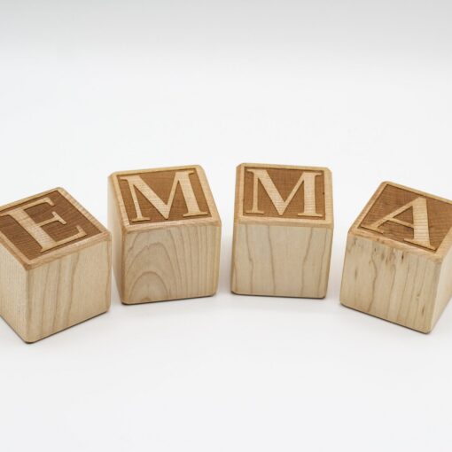 Personalized Wooden Name Blocks Build Your Child's Literacy and Imagination - Image 3