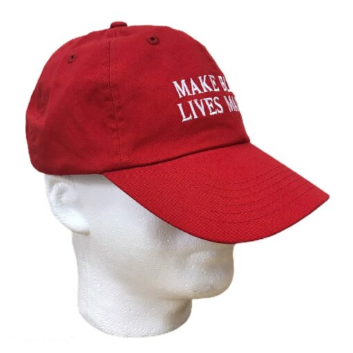 Stand in Solidarity Embroidered Black Lives Matter Dad Cap for Empowerment - Image 2