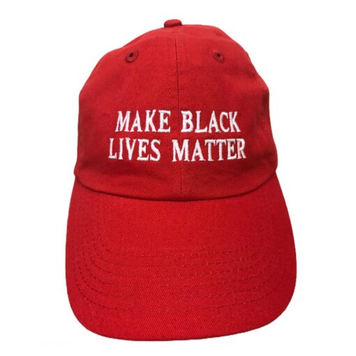Stand in Solidarity Embroidered Black Lives Matter Dad Cap for Empowerment - Image 5