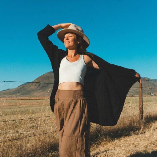 Women's Lotus Wrap Elevate Your Style with a Cozy, Layering Essential - Image 5