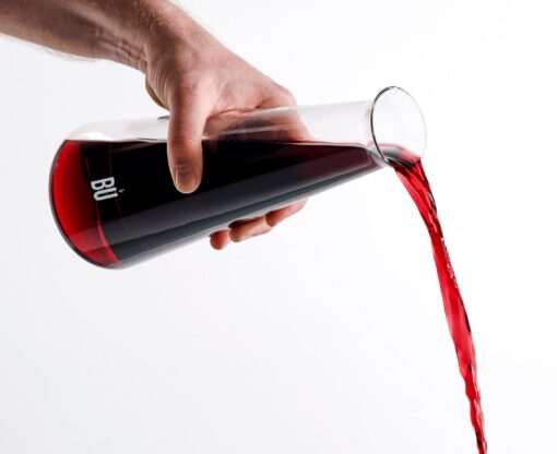 Geometric Glass Carafe Modern Water Jug, Wine Decanter, and Juice Pitcher - Image 5