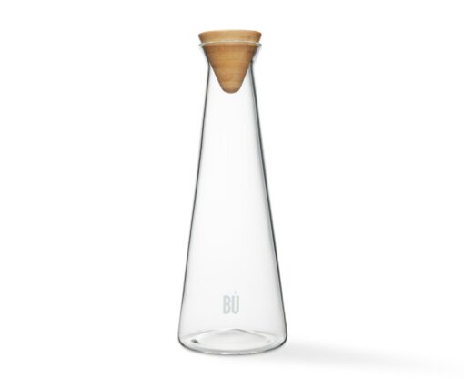 Geometric Glass Carafe Modern Water Jug, Wine Decanter, and Juice Pitcher - Image 6