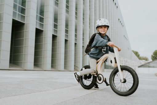 2-in-1 Wooden Balance Bike with Pedals The Perfect Ride for Toddlers and Preschoolers - Image 4
