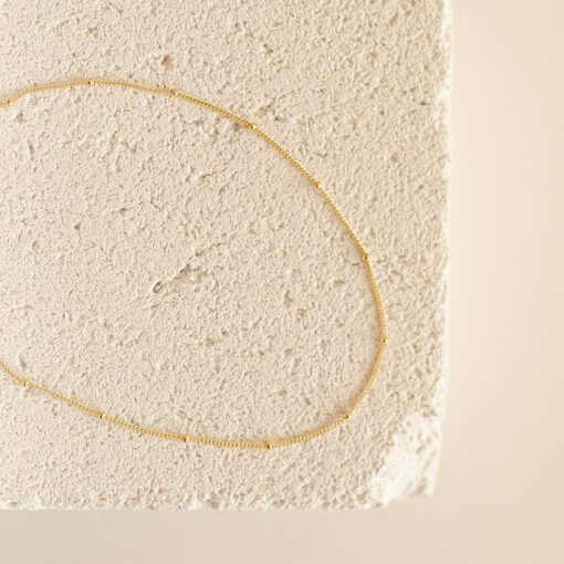 Celestial Radiance Caitlyn's Satellite Necklace in Gold, Rose Gold, and Sterling Silver - Image 6