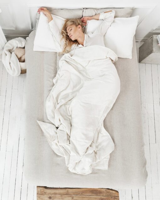 Linen Weighted Blanket Embrace Tranquility, Enhance Sleep, and Soothe Anxiety - Image 5