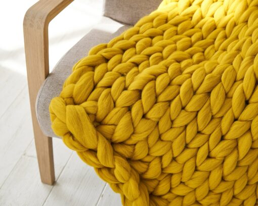 Cozy Chunky Knit Blanket The Ultimate Comfort and Style for Your Home - Image 5