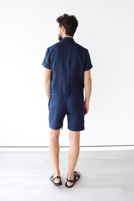 Timeless Linen Jumpsuit Effortless Style for the Modern Man - Image 6