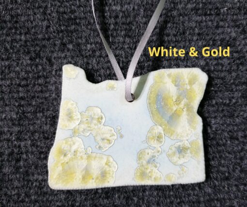 West Coast Wonder Ceramic State Ornaments of Washington, Oregon, California, Idaho, Nevada, Utah, Arizona - Image 4