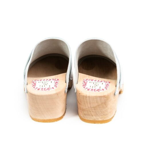 Malm? Silver Clog Timeless Swedish Comfort for Your Feet - Image 3