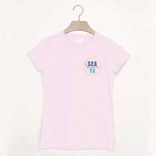 Sea Ya Women's Summer Beach Slogan T-Shirt Embrace the Coastal Vibes - Image 3