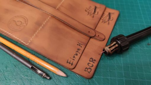 Personalized Leather Fly Fishing Wallet The Ultimate Companion for Anglers - Image 5