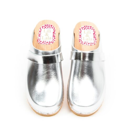 Malm? Silver Clog Timeless Swedish Comfort for Your Feet - Image 2