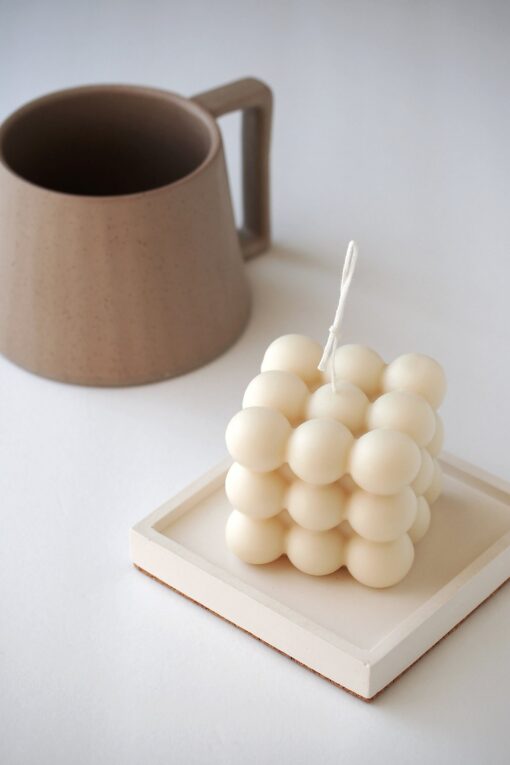 Aromatic Bubble Cube Candle Elevate Your Home Decor and Gift-Giving with a Unique Sensory Experience - Image 3