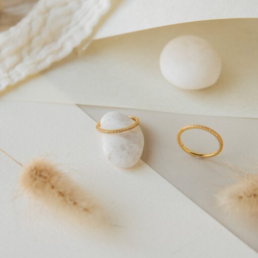 CaitlynMinimalist Delicate Eternity Band Timeless Elegance for Every Occasion - Image 2