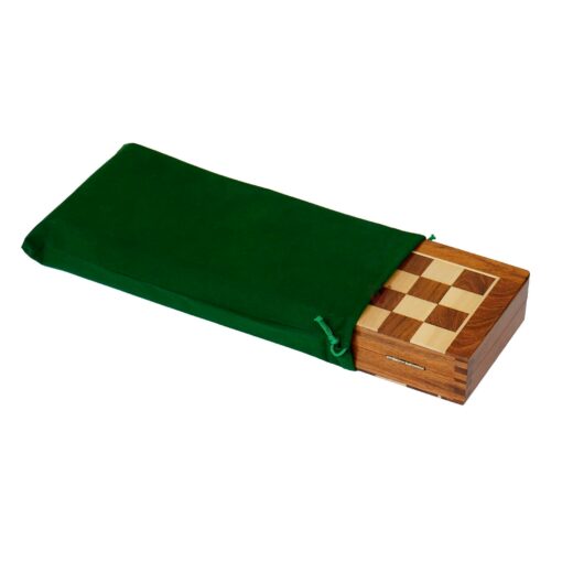 Wrightwood Personalized Foldable Magnetic Travel Chess Set with Storage Elevate Your Travel Games - Image 6