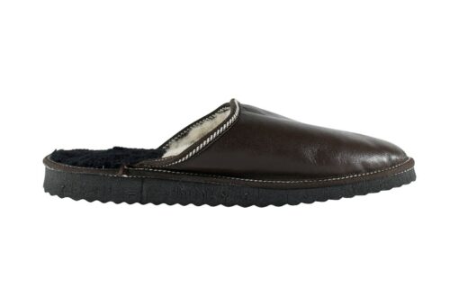 Genuine Leather Sheepskin Slippers for Men Ultimate Comfort and Warmth - Image 6
