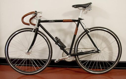 Premium Leather Top Tube Protector and Bicycle Carrier The "Portage Strap - Image 4