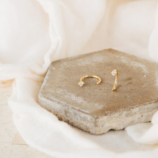 Sparkling Elegance 1.5mm Diamond Threaders by Caitlyn Minimalist - Image 2