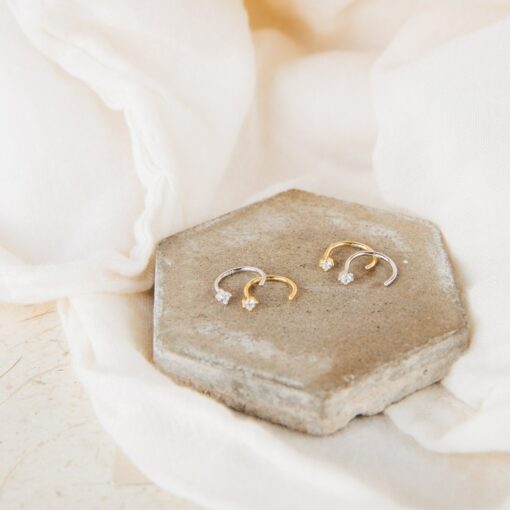 Sparkling Elegance 1.5mm Diamond Threaders by Caitlyn Minimalist - Image 4