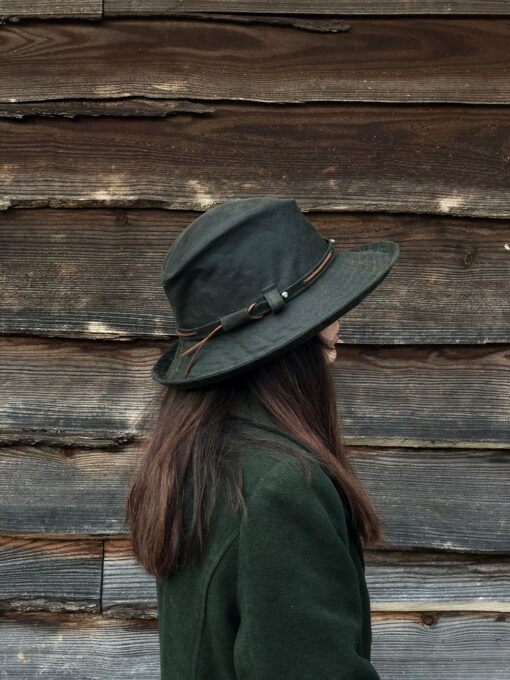 The Wanderer Waterproof Fedora Hat for Women - Stay Dry and Stylish in Any Weather - Image 4