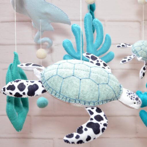 Enchanted Ocean Baby Mobile A Serene Sanctuary for Your Little Mariner - Image 2