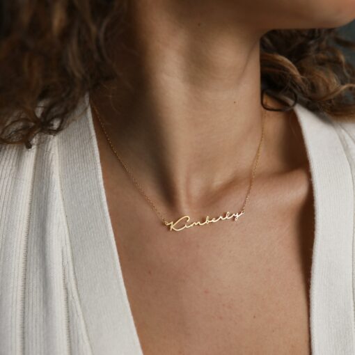 Personalized Minimalist Name Necklace The Perfect Gift for Her - Image 4