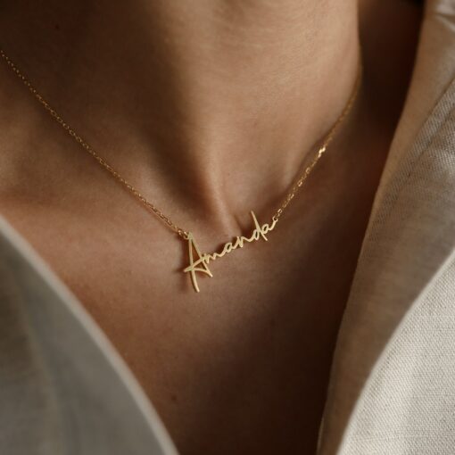 Personalized Name Necklace A Timeless Treasure for Loved Ones - Image 3