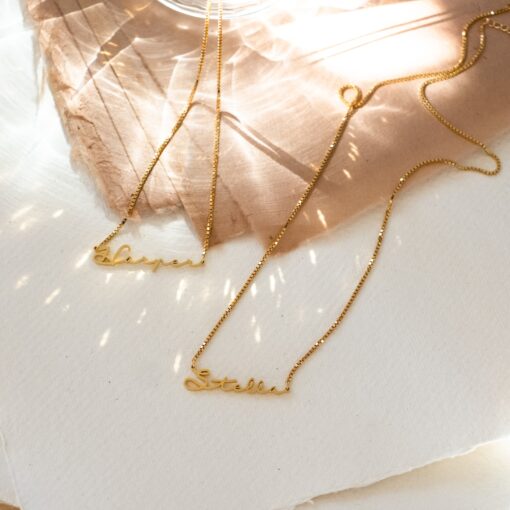 CaitlynMinimalist Personalized Name Necklace A Timeless Treasure for Her - Image 4