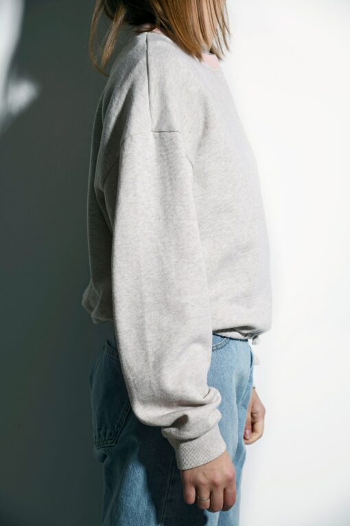 Vans Vintage Beige Sweatshirt 90s Oversized Athletic Jumper Pullover Crewneck Sport Sweater (Small S) - Image 3