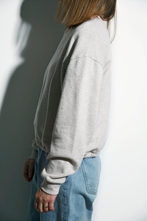 Vans Vintage Beige Sweatshirt 90s Oversized Athletic Jumper Pullover Crewneck Sport Sweater (Small S) - Image 5