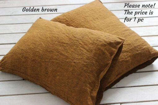 Organic Linen Pillowcase Luxurious Comfort from Nature's Finest - Image 5