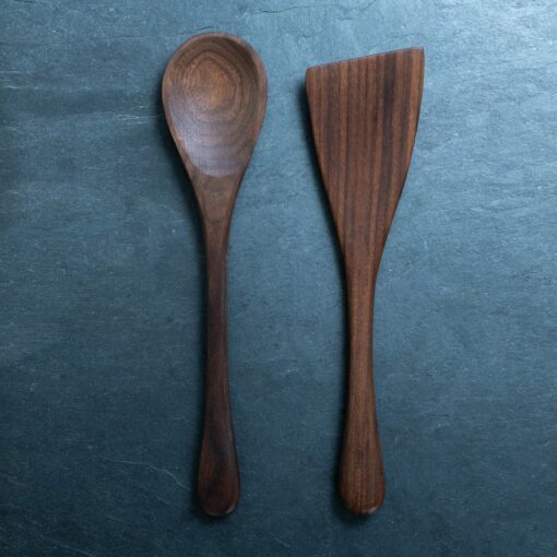 Premium Handmade Kitchen Utensil Set American-Crafted Wooden Spoon and Spatula - Image 3
