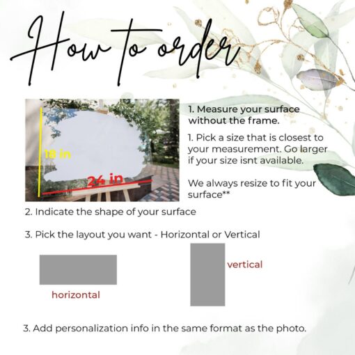 Personalized Wedding Welcome Sign Decal Celebrate Your Special Day with Style - Image 2