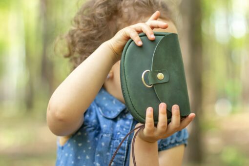 Adorable Mini Leather Crossbody Bag for Little Girls A Stylish and Practical Accessory - Image 6