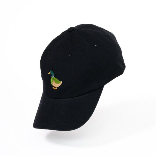 Embroidered Cotton Cap Duck Design | UK-Made Snapback | Stylish Summer Hat | Perfect Gift - Image 4