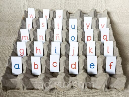 Montessori Movable Alphabet Empowering Literacy Through Hands-On Learning - Image 3