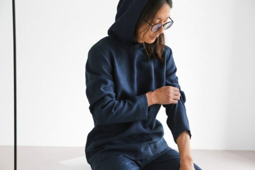 Premium Linen Hoodie Stay Cool and Stylish in Summer - Image 2