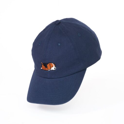 Captivating Cap Beagle Dog Embroidery Embroidered in the UK for a Paw-some Style - Image 2