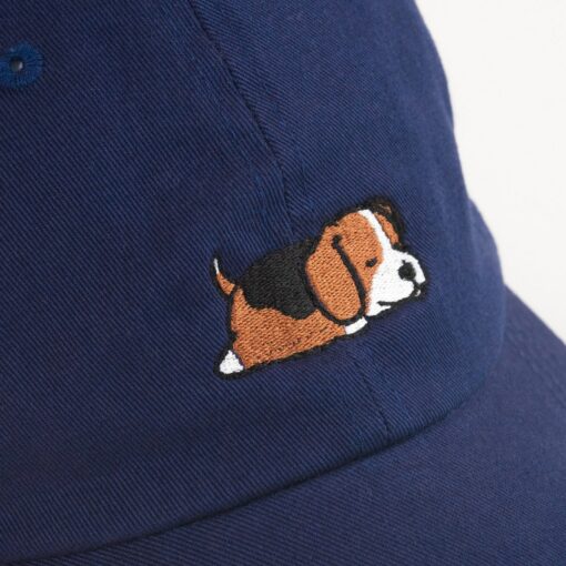 Captivating Cap Beagle Dog Embroidery Embroidered in the UK for a Paw-some Style - Image 3