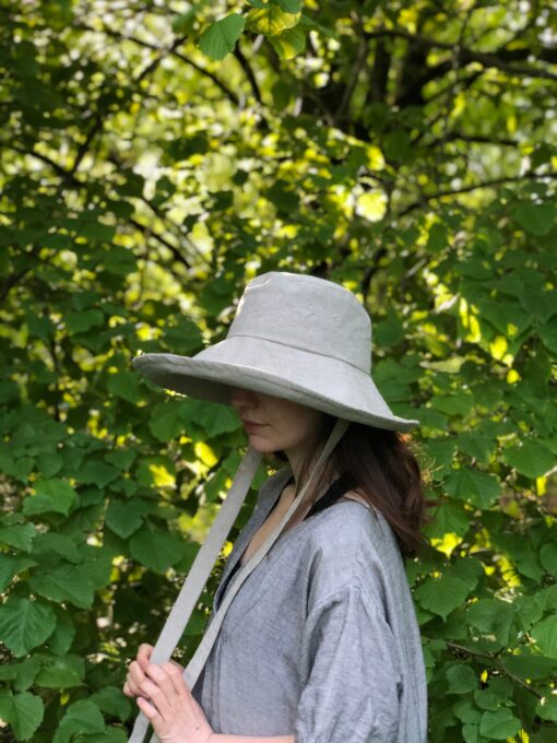 Anna Natural Linen Sunhat Your Perfect Summer Companion for Sun Protection and Style - Image 6