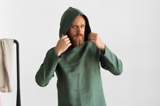 Breezy Linen Hoodie Summer Style, Comfort, and Sustainability - Image 2