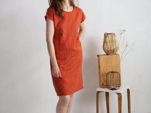 Timeless Linen Dress Embrace Comfort and Style - Image 5