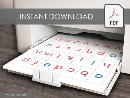 Montessori Movable Alphabet Empowering Literacy Through Hands-On Learning - Image 2