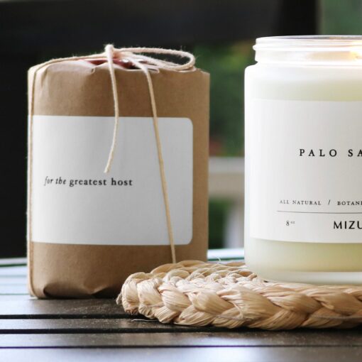 Invigorating Citrus and Woodsy Escape HINOKI Essential Oil Candle - Awaken Your Senses - Image 3