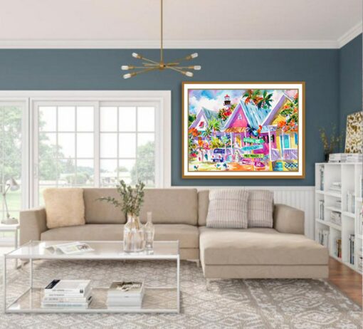 Key West Art Capture the Spirit of Paradise with Vibrant Paintings and Canvas Prints - Image 3