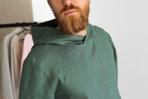 Breezy Linen Hoodie Summer Style, Comfort, and Sustainability - Image 5
