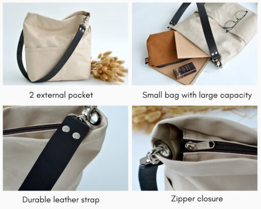 Versatile Canvas Tote Bag A Stylish and Practical Companion for Women - Image 6