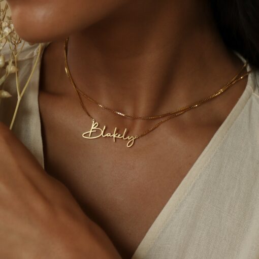 CaitlynMinimalist Personalized Name Necklace A Timeless Treasure for Her - Image 5